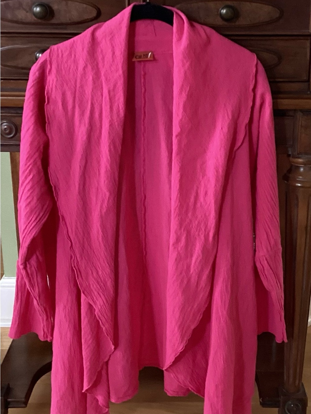 Oh My Gauze! pink jacket, Size 1